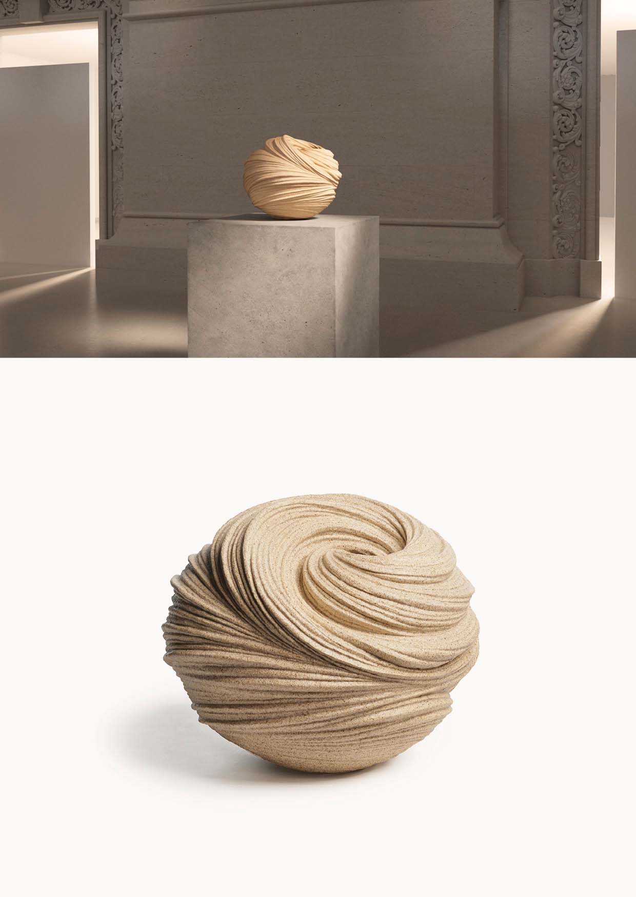 SPECIAL MENTION 2021:
TAKAYUKI SAKIYAMA, JAPAN, ‘CHŌTŌ: LISTENING TO THE WAVES’, 2019, STONEWARE.