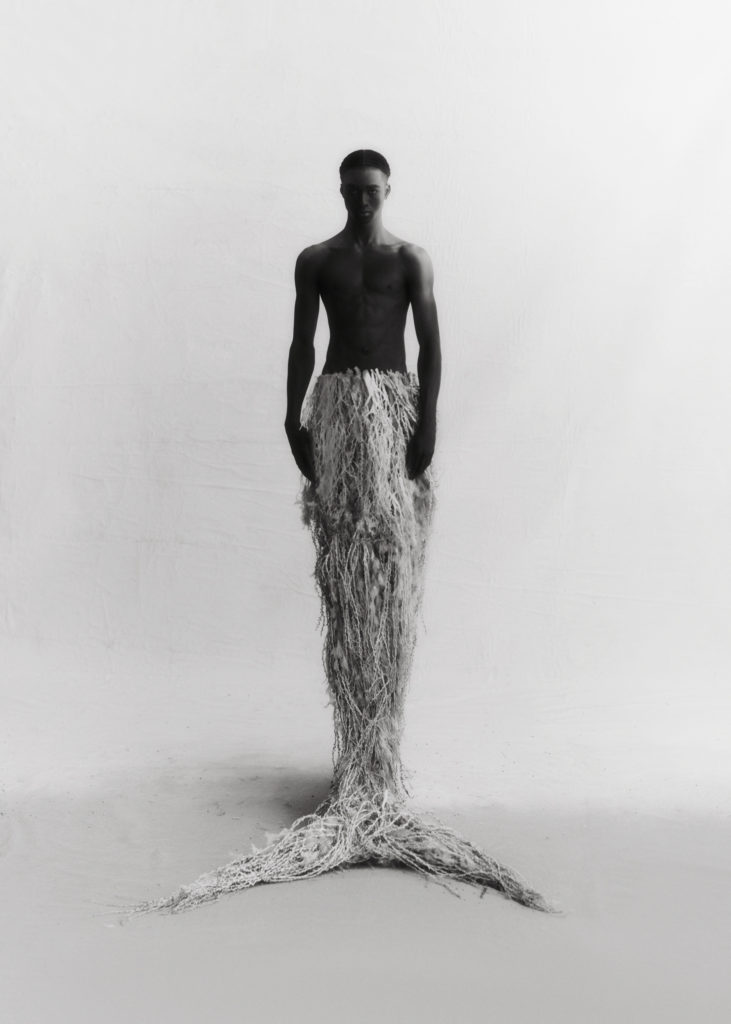 Set Design JOSEPHINE CHO, Floral Styling FLOWER BAR, Models BRUNA DI at Another Agency, VIVICA IFEOMA at Way Model and PETER SILVA at Joy Model.